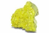 Bright-Yellow Sulfur Crystals - Bolivia #301876-2